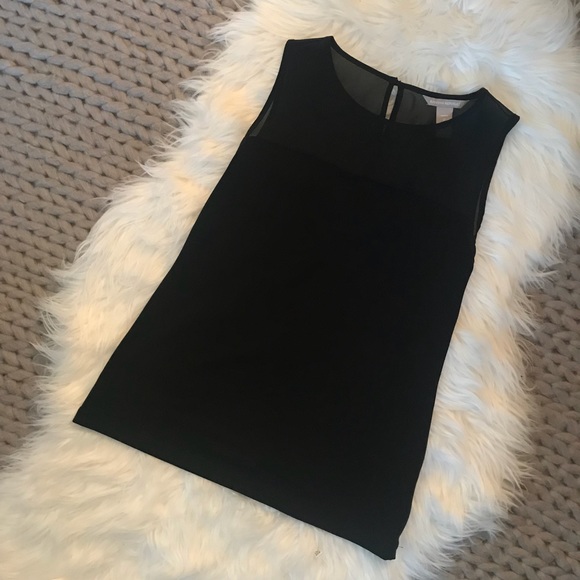 {Banana Republic} Fitted Tank With Sheer Panel - Picture 4 of 5